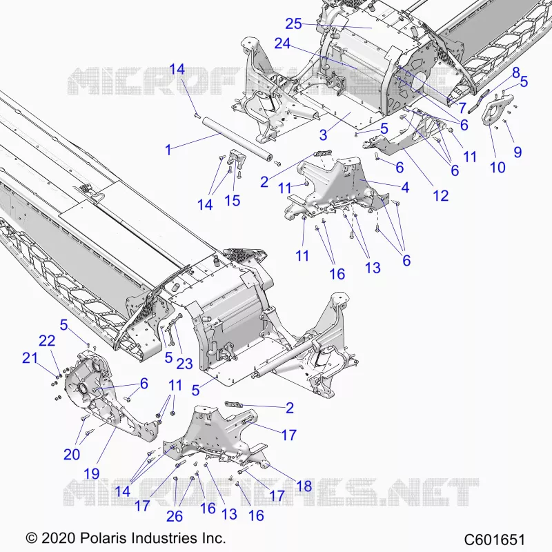 CHASIS, BULKHEAD ASM.