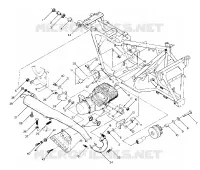 ENGINE AND SOPORTE ESCAPE (4913511351005A)