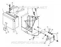 CAJA DE BATERIA ULTRA TOURING 0975378 and EUROPEAN ULTRA TOURING E975378 (4938133813B014)