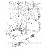 BOMBA DE ACEITE ULTRA SKS 0960578, EURO ULTRA SKS E960578, and  ULTRA RMK 0960978 (4931683168D001)