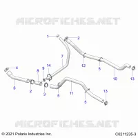 ENGINE, SISTEMA DE REFRIGERACIÃ“N, HOSES