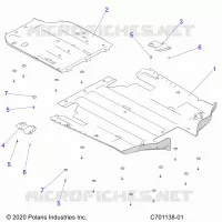 CHASSIS, ESQUÃD PLATES