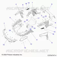 CARROCERÍA POSTERIOR RACK AND FENDERS