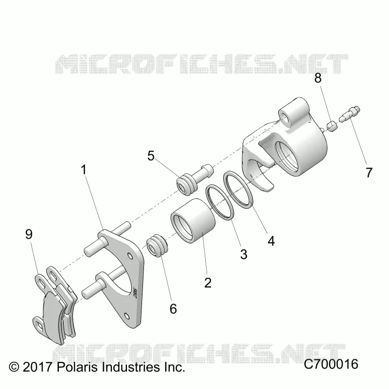 FRENO TRASERO CALIPER
