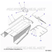 PARACHOQUE, REAR, SNOWFLAP AND TAILLIGHT COVER
