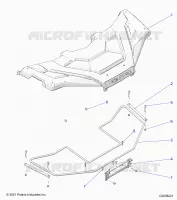 DELANTERA CAJA DE ALMACENAMIENTO COVER