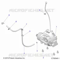 TREN, FRONT GEARCASE MOUNTING