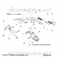 ENGINE, ESCAPE VALVE ASM.