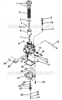 CARBURADOR WIDETRAK LX 0942064 (49250425040034)