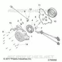 ENGINE, STATOR AND FLYRUEDA