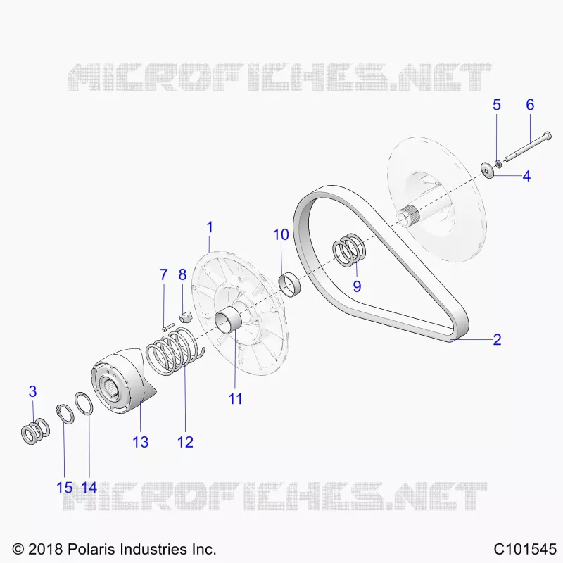 TREN, SECONDARY CLUTCH