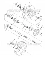 REAL RUEDA DRIVE ASSEMBLY (4916331633017A)