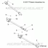TREN, FRONT, MID, REAR PROP SHAFT