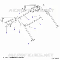 CHASSIS, CAB BASTIDOR