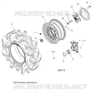 RUEDAS, REAR AND HUB