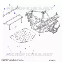 CHASSIS, MAIN BASTIDOR