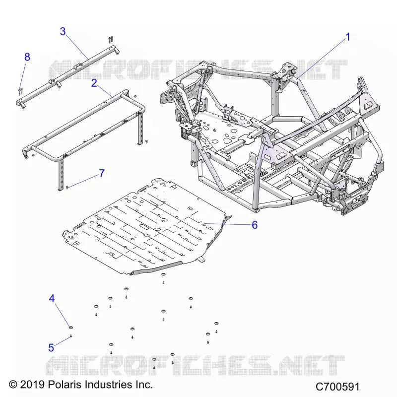 CHASSIS, MAIN BASTIDOR