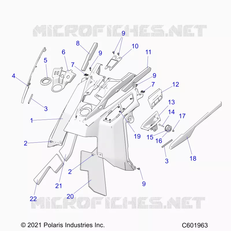 FAIRING MEDIO