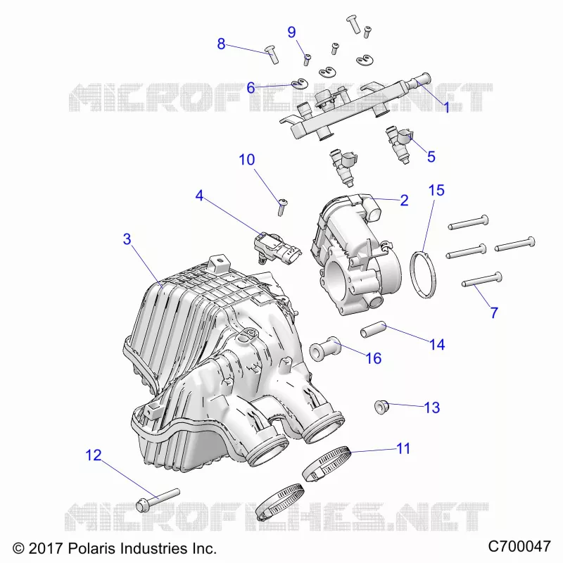 ENGINE, TOMA DE AIRE MANIFOLD, THROTTLE BODY, FUEL RAIL
