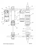 SUSPENSION, CHOQUE, FRONT TRACK (7044389)