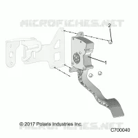 ENGINE, PEDAL DEL ACELERADOR