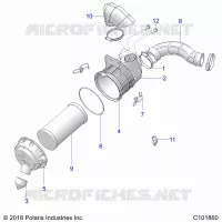 ENGINE, TOMA DE AIRE SYSTEM