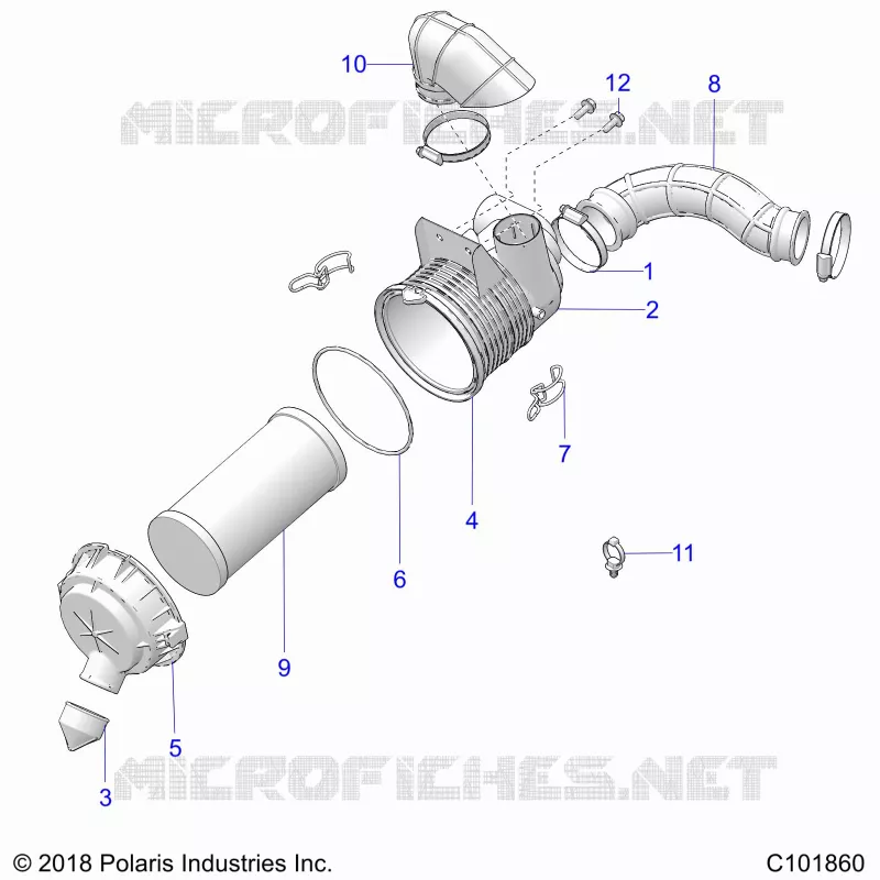 ENGINE, TOMA DE AIRE SYSTEM