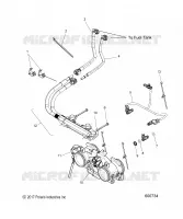 FUEL SYSTEM, RAIL, LINES AND CUERPO DE MARIPOSA