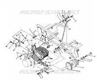 MONTAJE DEL MOTOR 250 6x6 / W928727 (4922842284006A)