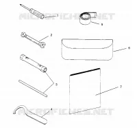 KIT DE HERRAMIENTA XLT RMK 0960956, XLT SKS 0960556 and EUROPEAN XLT SKS E960556 (4931813181D003)