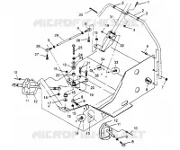 conjunto de dirección  500 EFI 0952774, EFI SKS 0952574,   EFI SKS PT 0952974, (4929052905B006)