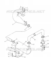 SISTEMA DE ESCAPE  SL 650 B954058 (4930483048B004)