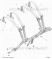 ASIENTO BELT MOUNTING