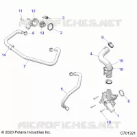 MOTOR, WATERPUMP AND BYPASS