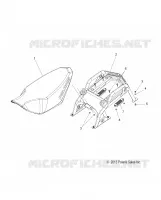 ASIENTO ASM. and REAR RACK