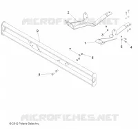 BASTIDOR, OPCIONES, BUMPER AND MOUNT, FRONT, RUGGED