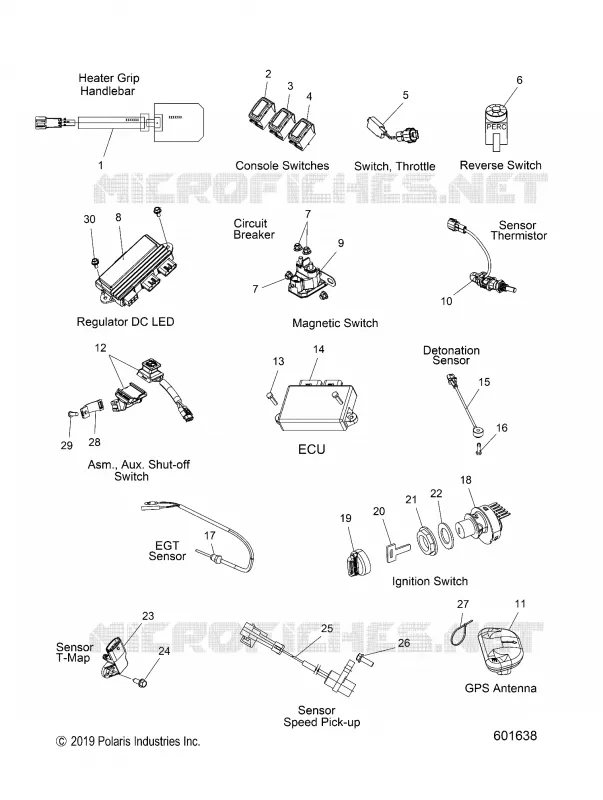 ELECTRICA, SWITCHES, SENSORS AND COMPONENTS