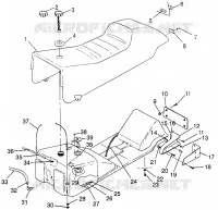 ASIENTO Y TANQUE DE GAS ULTRA SPX 0975678, ULTRA SPX SE H975678 and EUROPEAN ULTR (4939533953A006)