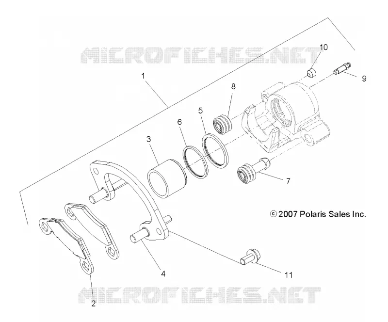 FRENO TRASERO CALIPER