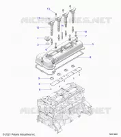 ENGINE, TAPA DE LA VÃLVULA