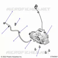 TREN, FRONT GEARCASE MOUNTING