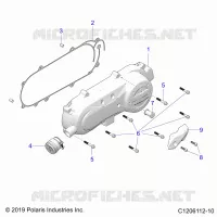 TREN, CLUTCH COVER AND DUCTING