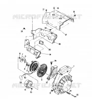 VENTILADOR CAJA/ARRANQUE DE RETROCESO Indy Lite (4921332133030A)