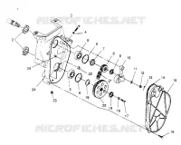 CADENACASE ASSEMBLY  440 XCR SP X951660 (4932833283B009)