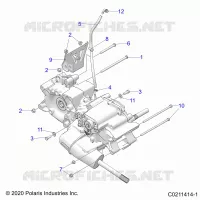 TREN, MAIN GEARCASE MOUNTING