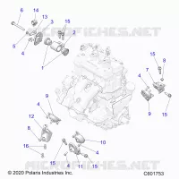 MOTOR, MOUNTING & LONG BLOCK