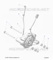 TREN, FRONT GEARCASE MOUNTING
