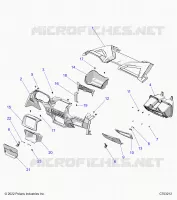TABLERO AND GLOVEBOX  RC- Z23ASK99A4 (C703212)