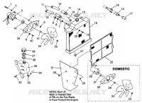 SISTEMA DE REFRIGERACIÓN Magnum 6X6 W968744 and Swedish Magnum 6X6 S968744 (4936073607A011)