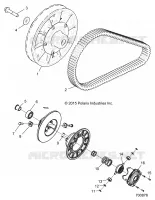 TREN, SECONDARY CLUTCH